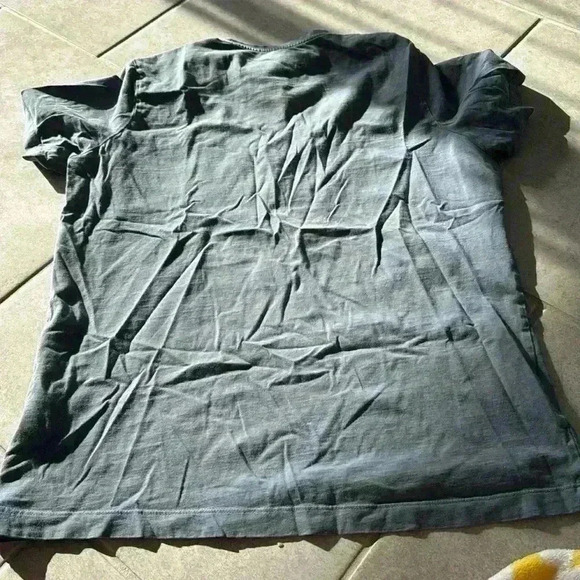 Arturo Calle Slim Fit Gray Crew Neck Tee - Picture 2 of 3